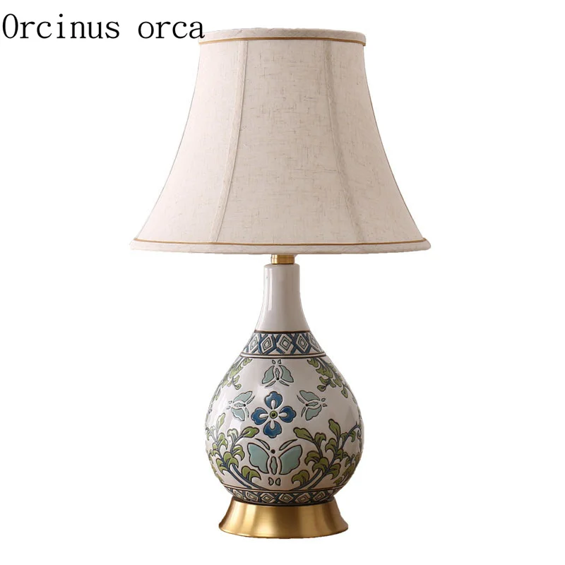 price Wrong Higgins Pārdošana Jaunais ķīnas Klasiskā Ziedu Putnu Keramikas Galda Lampas  Guļamistabas Gultas Lampa Amerikāņu Dārza Galda Lampas Bezmaksas Piegāde /  Led lampas \ Marienbade.lv