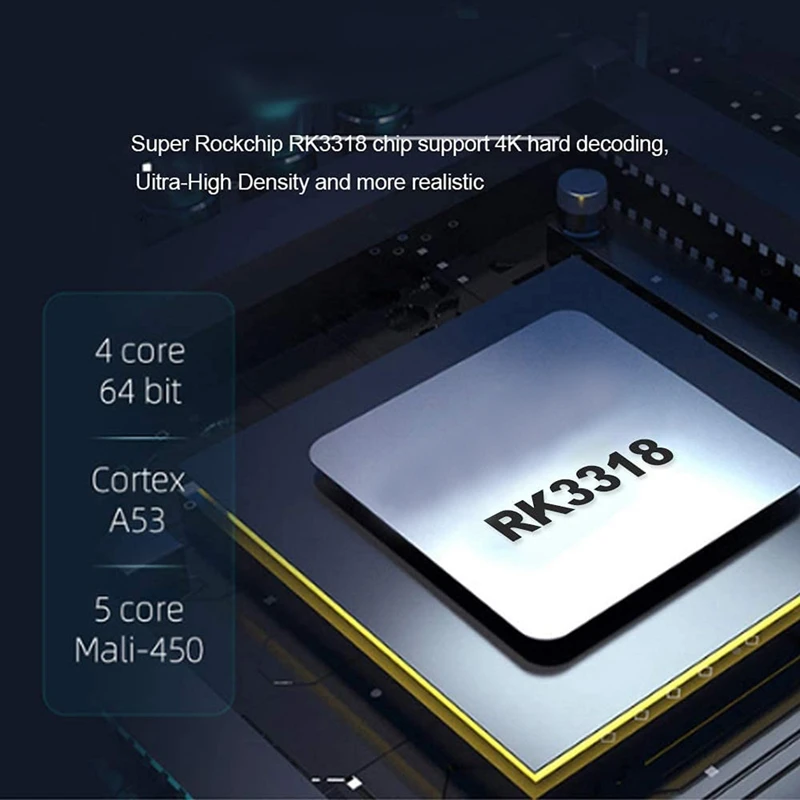 TV BOX 3D 4GB RAM 32FB ROM ANDROID 10.0 8K CPU 4CORE GPU 5CORE 4